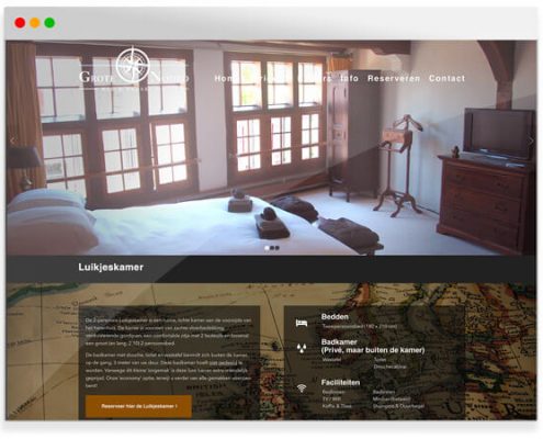 Bed & Breakfast Grote Noord Hoorn | Project Direct | Webdesign | Grafische vormgeving | SEO