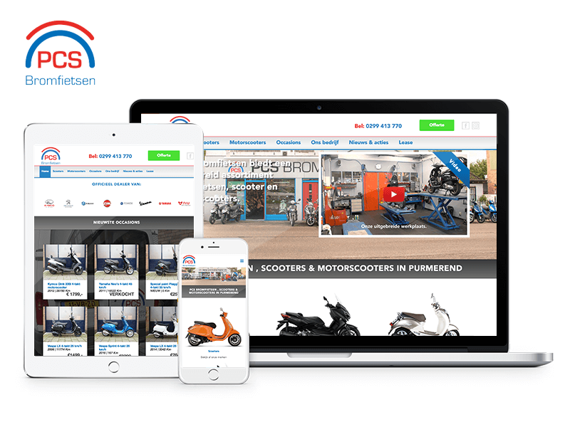 PCS Bromfietsen Purmerend | Webdesigner Hollands Kroon | Project Direct | Webdesign HHollands Kroon | Website bouwen Hollands Kroon | Wordpress Hollands Kroon | Grafische vormgever Hollands Kroon | SEO Hollands Kroon | Hosting | Wordpress training | Logo design Hollands Kroon | SSL Certificaten | Website onderhoud | Timo van Tilburg