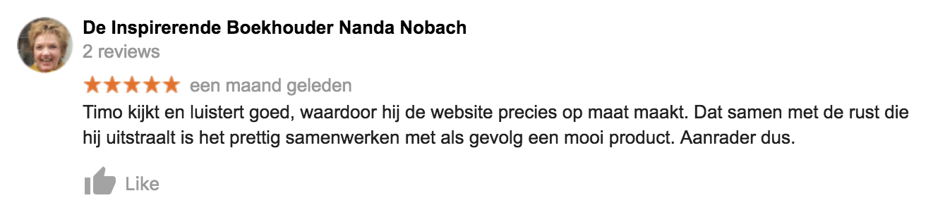 De Inspirerende Boekhouder | Webdesigner Hollands Kroon | Project Direct | Webdesign HHollands Kroon | Website bouwen Hollands Kroon | Wordpress Hollands Kroon | Grafische vormgever Hollands Kroon | SEO Hollands Kroon | Hosting | Wordpress training | Logo design Hollands Kroon | SSL Certificaten | Website onderhoud | Timo van Tilburg